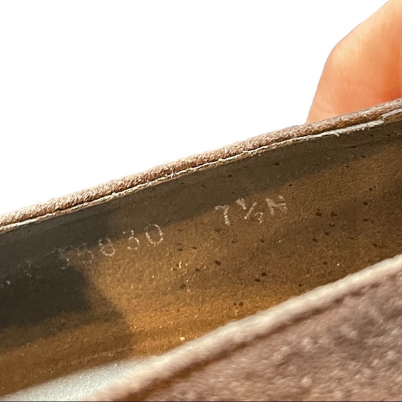 STUART WEITZMAN Brown suede wedges Size 7.5 - Picture 7 of 7